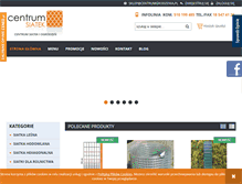 Tablet Screenshot of centrumgrodzenia.pl